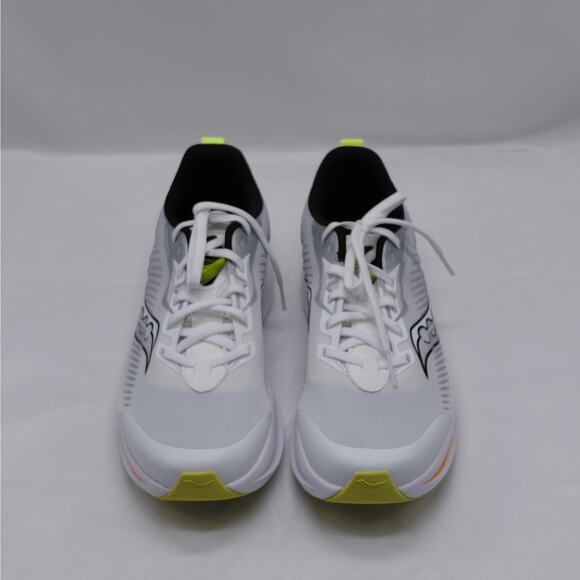 Saucony Womens 7 Endorphin KDZ Running Shoes White Silver Orange Youth 5.5M - Picture 3 of 15